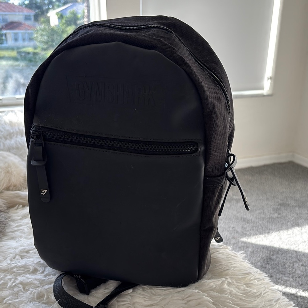 Gymshark Black Backpack